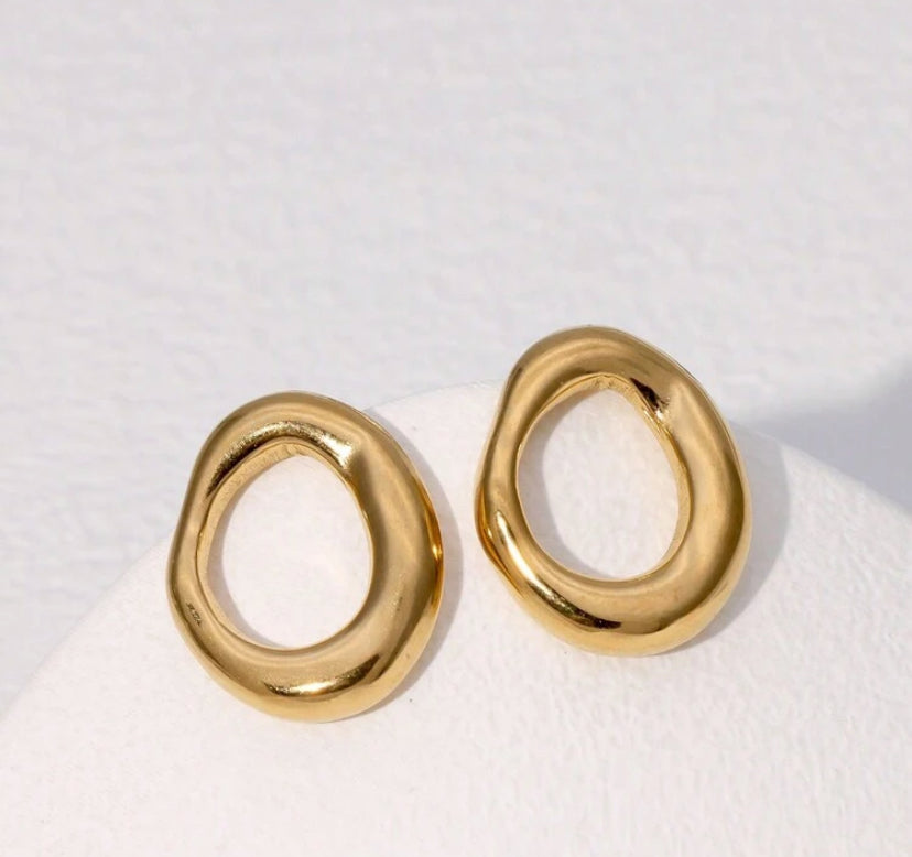 Luz dorada aretes ACE AG25TT04