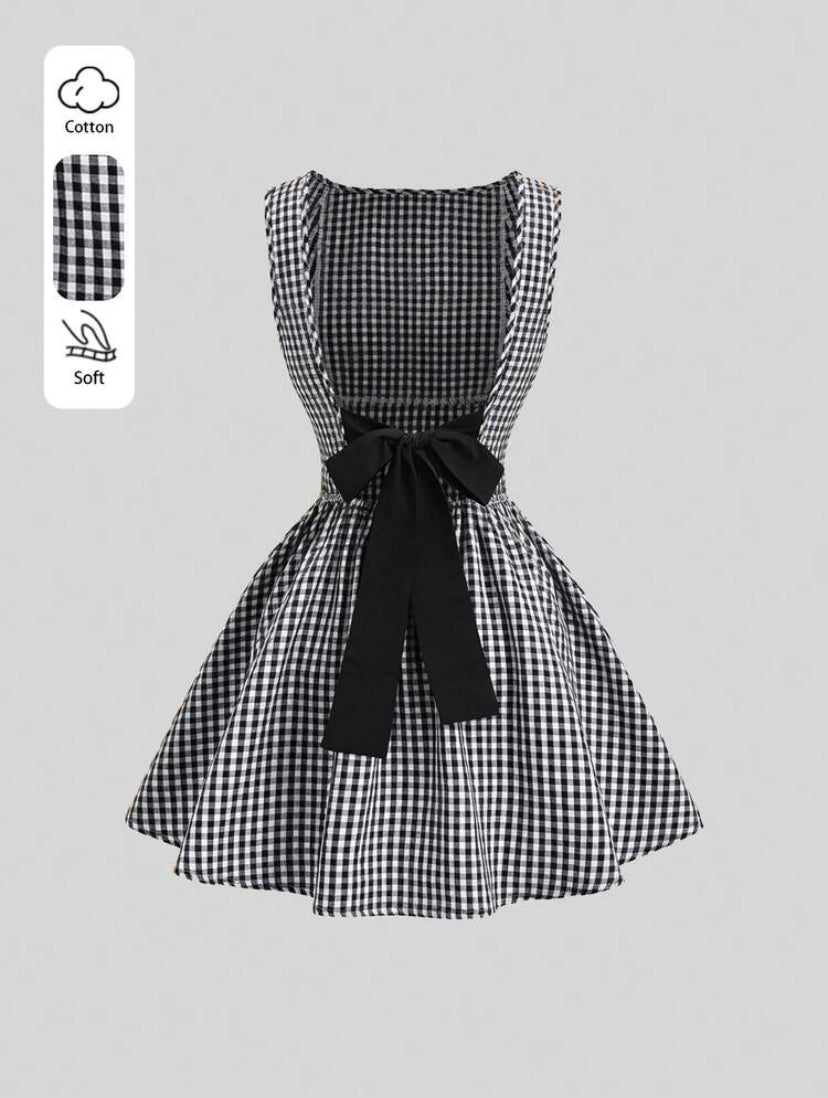Vestido de cuadros J26AF04
