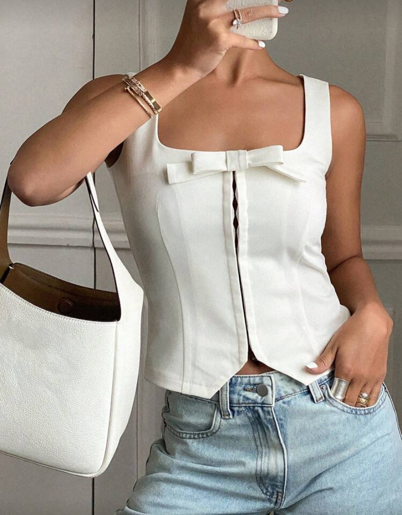 Top luz de algodón N25WN03