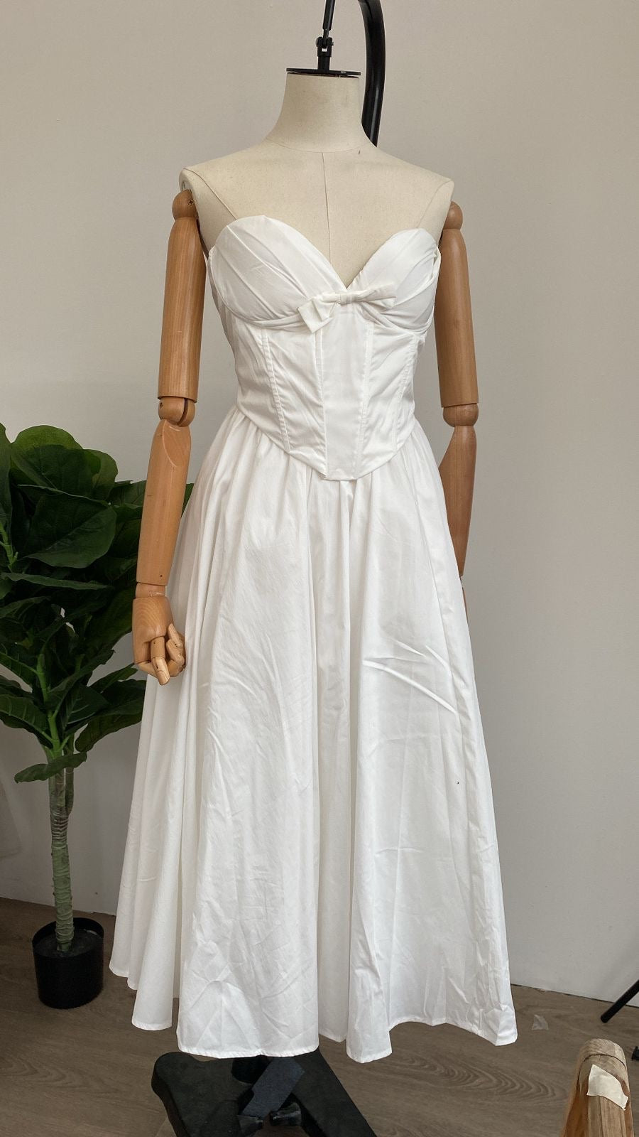 Vestido dulce blanco S25VH04