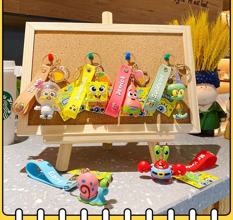 Llaveros de Bob Esponja