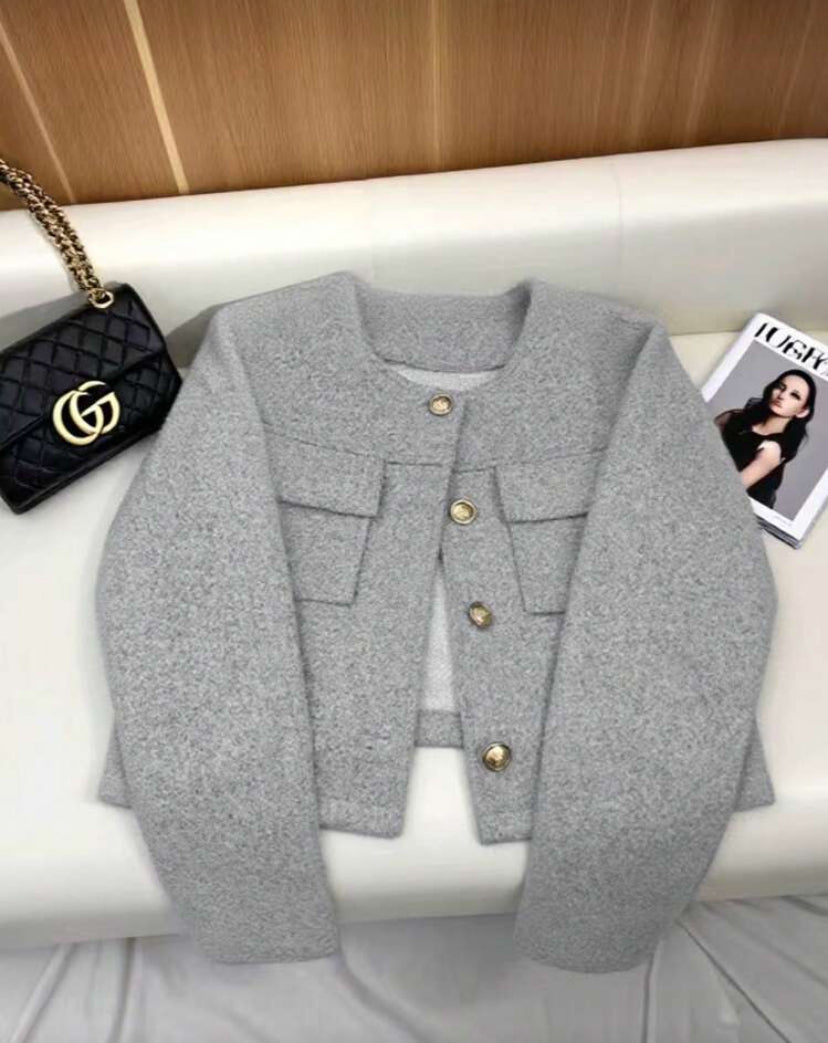 Chaqueta casual con botones D25XA010