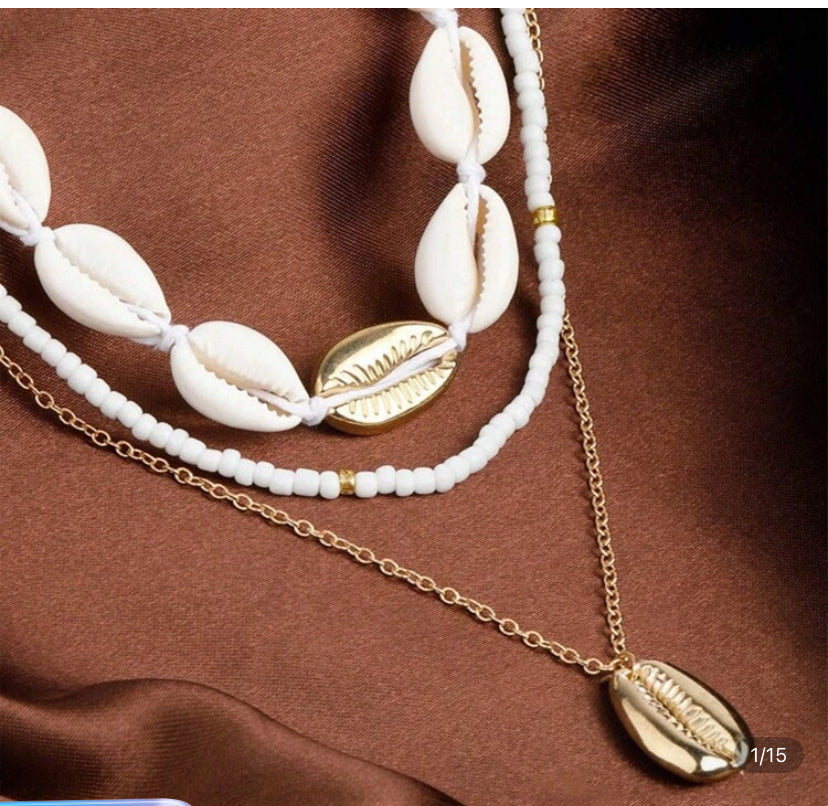 Collar de concha de mar J25TH05