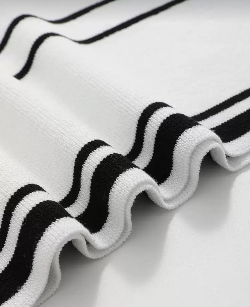 Blusa de punto con patrón E26XM04