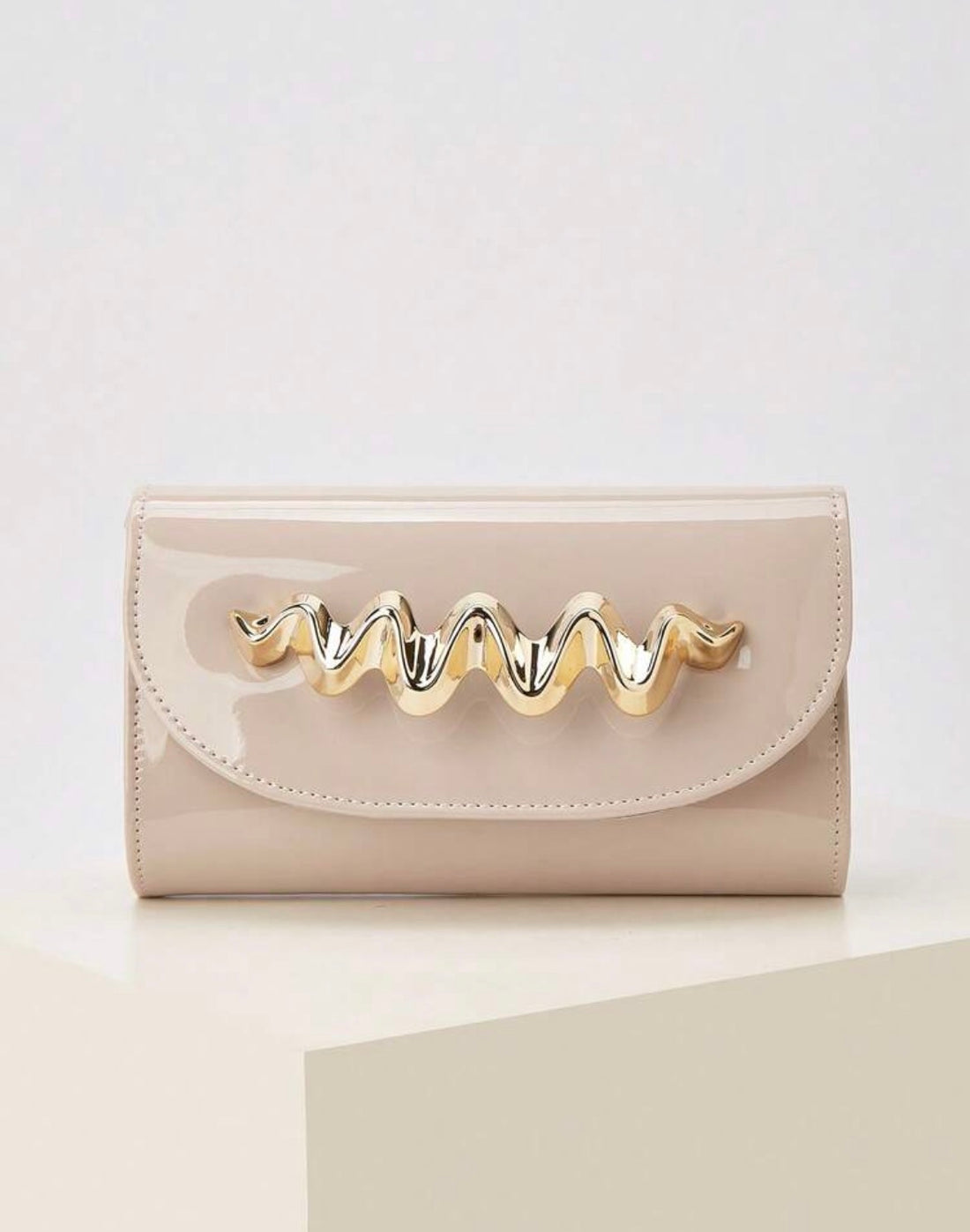 BOLSO DE MANO DE CUERO PU