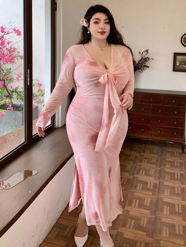 Vestido de Tirantes con Camisa Abierta IA010