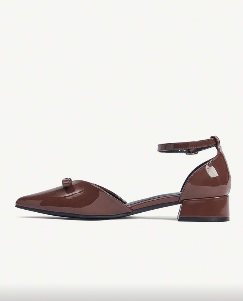 Tacones altos dulce café E26XV03