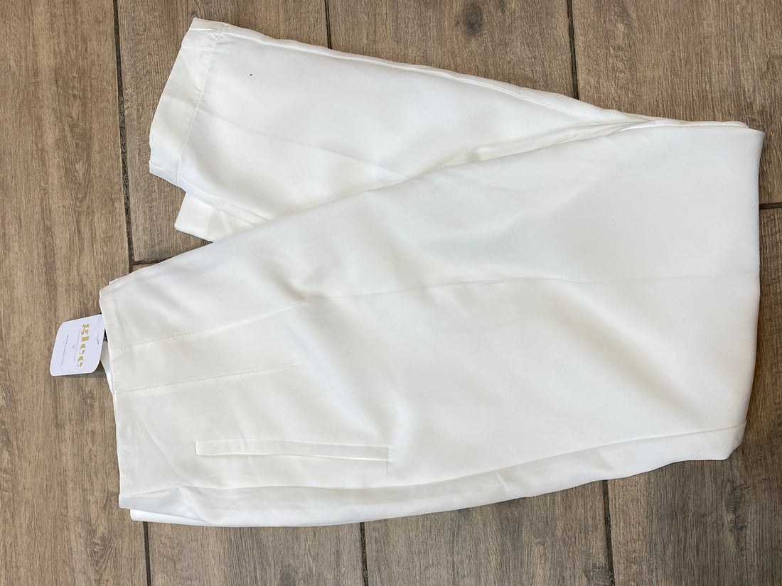 Pantalón de tela con pinzas A25QÑ010