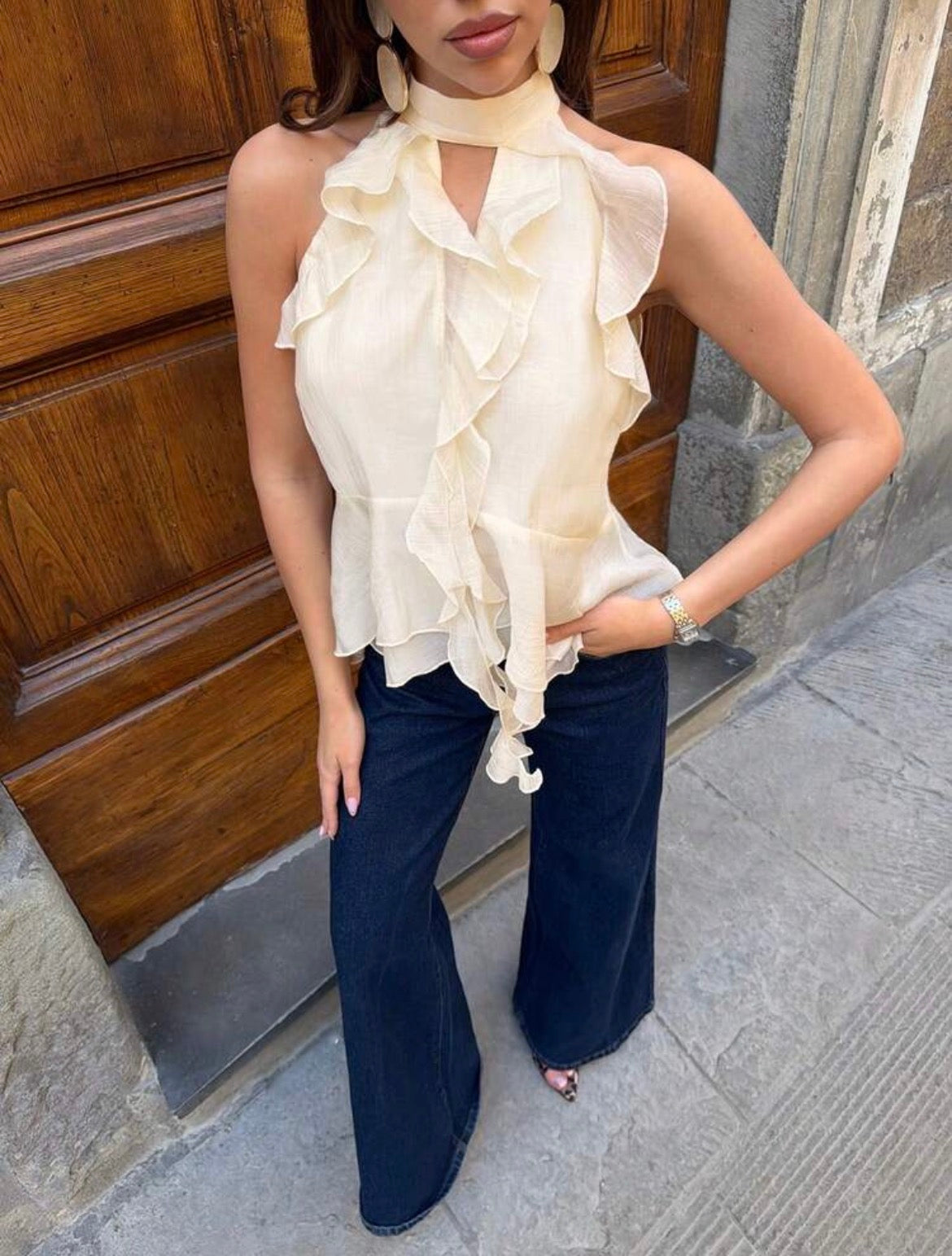 BLUSA DE VERANO ELEGANTE AG26AM08