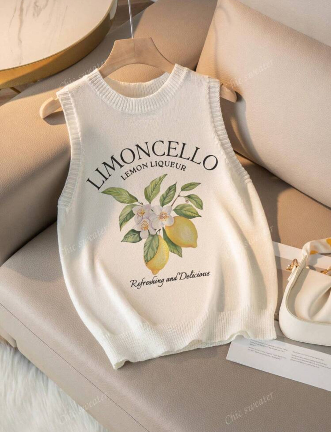 Camiseta de mujer de verano de cuello redondo A25PW09