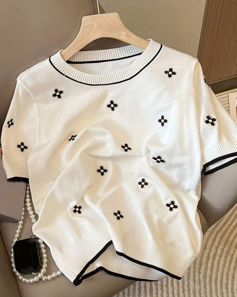 Blusa manga corta N25WU08