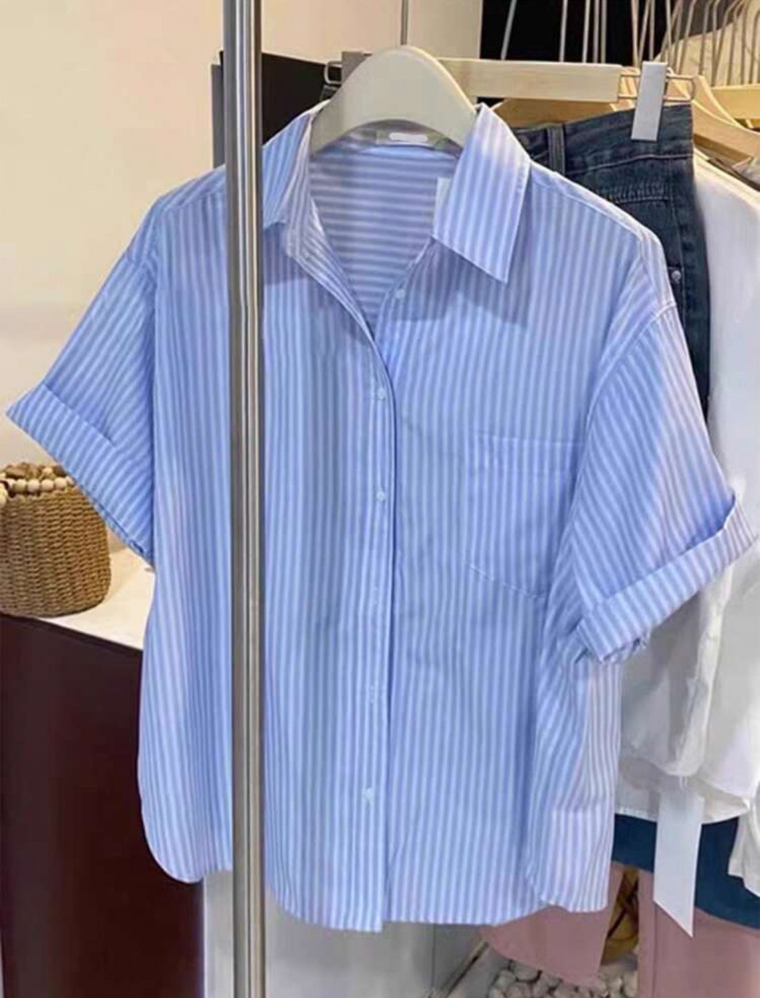 Camisa de mujer de talle grande A25PV01