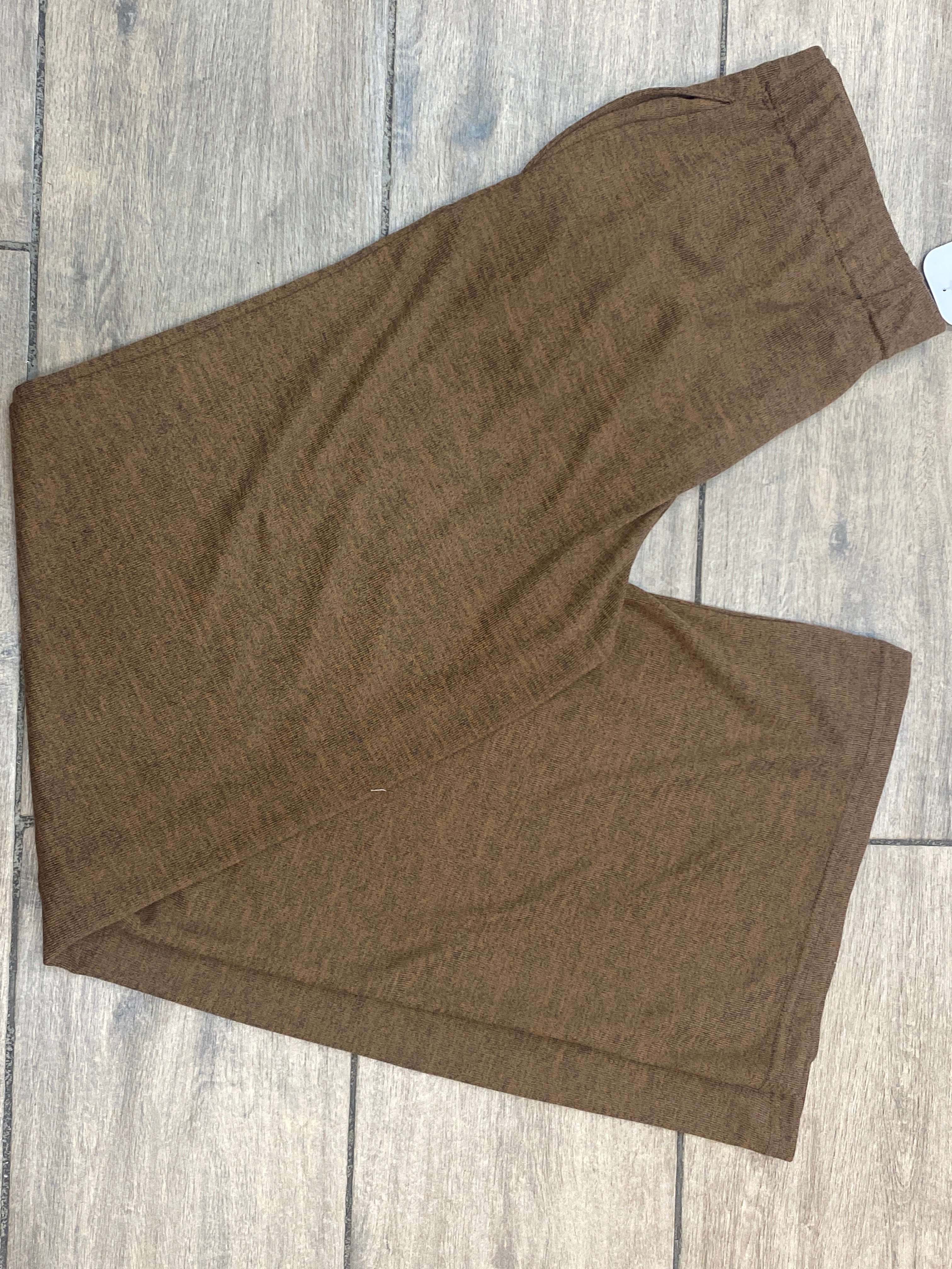 Leggings de punto marrón J25RC09