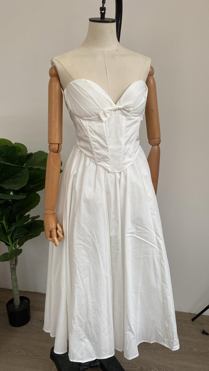 Vestido dulce blanco S25VH04