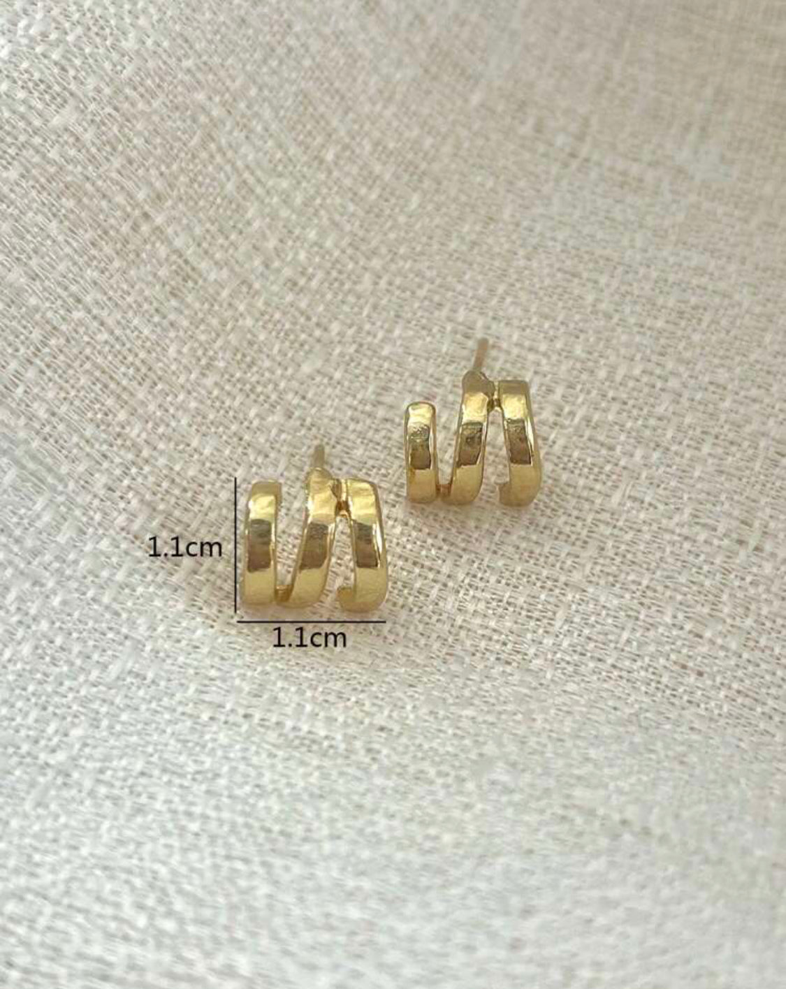 Pendientes geométricos sencillos y de moda C A25QD08
