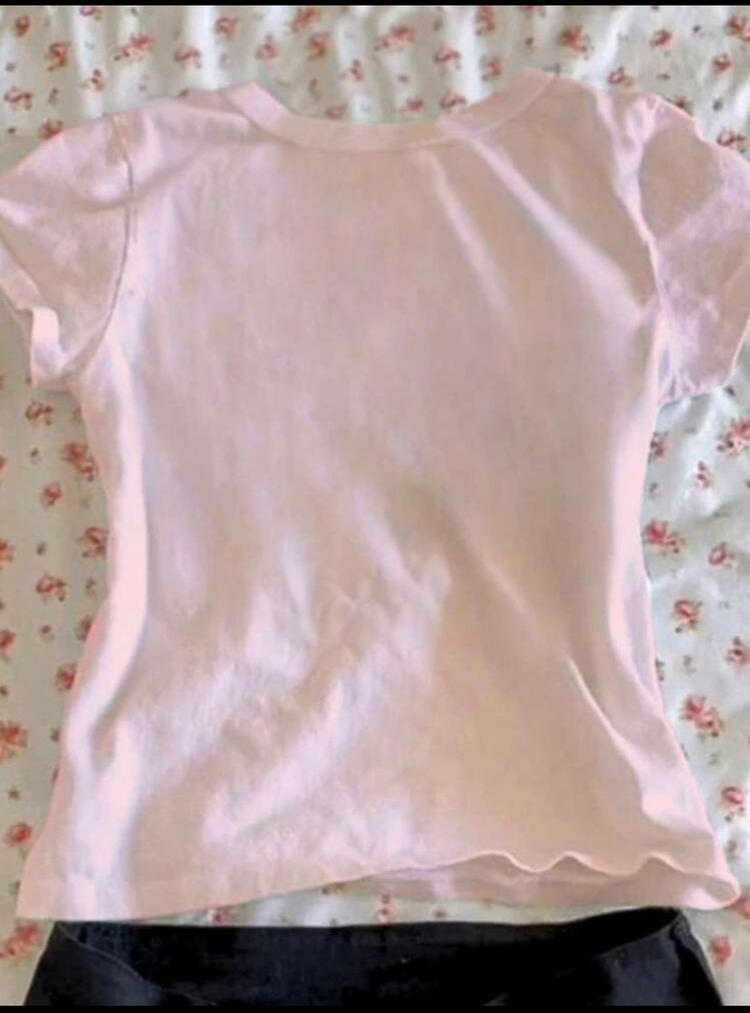 Camiseta casual de mujer de cuello redondo A25PL03