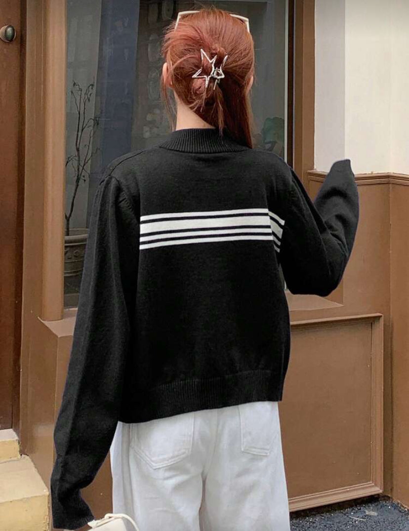 Cárdigan con cremallera F26XW04