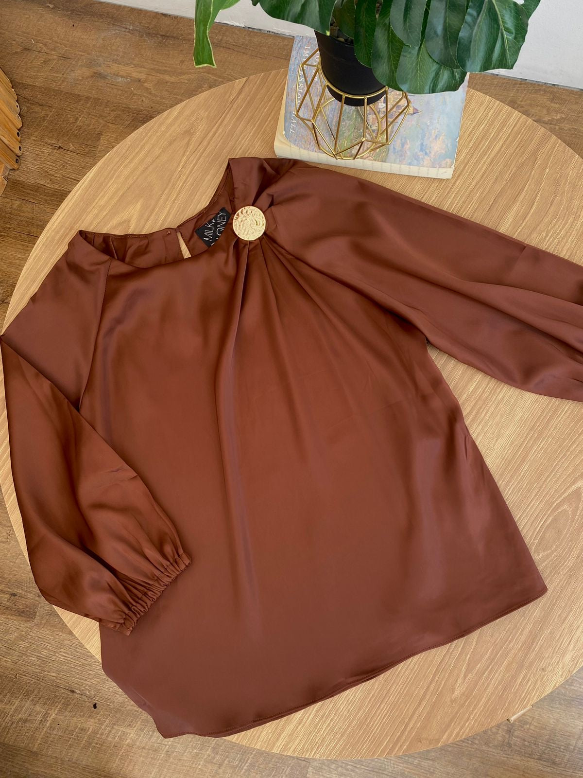 Blusa Café tentación O25VM04