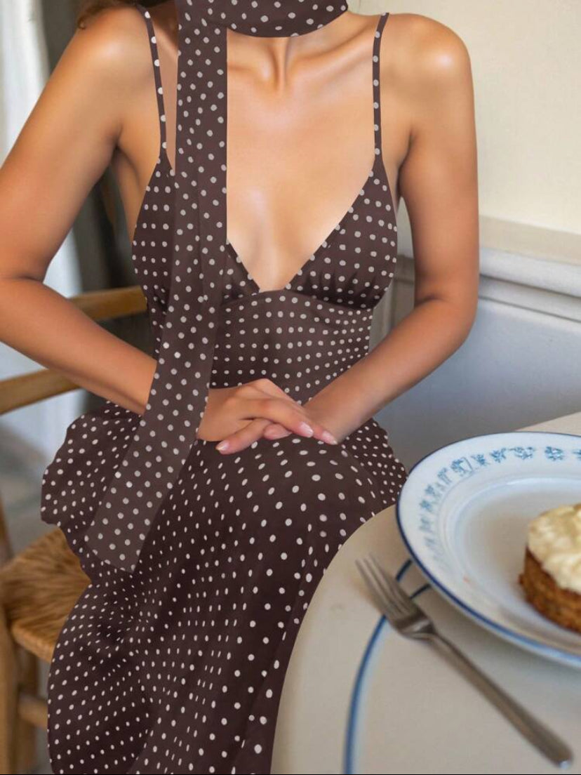 POLKA DOT DRESS MY26AC06