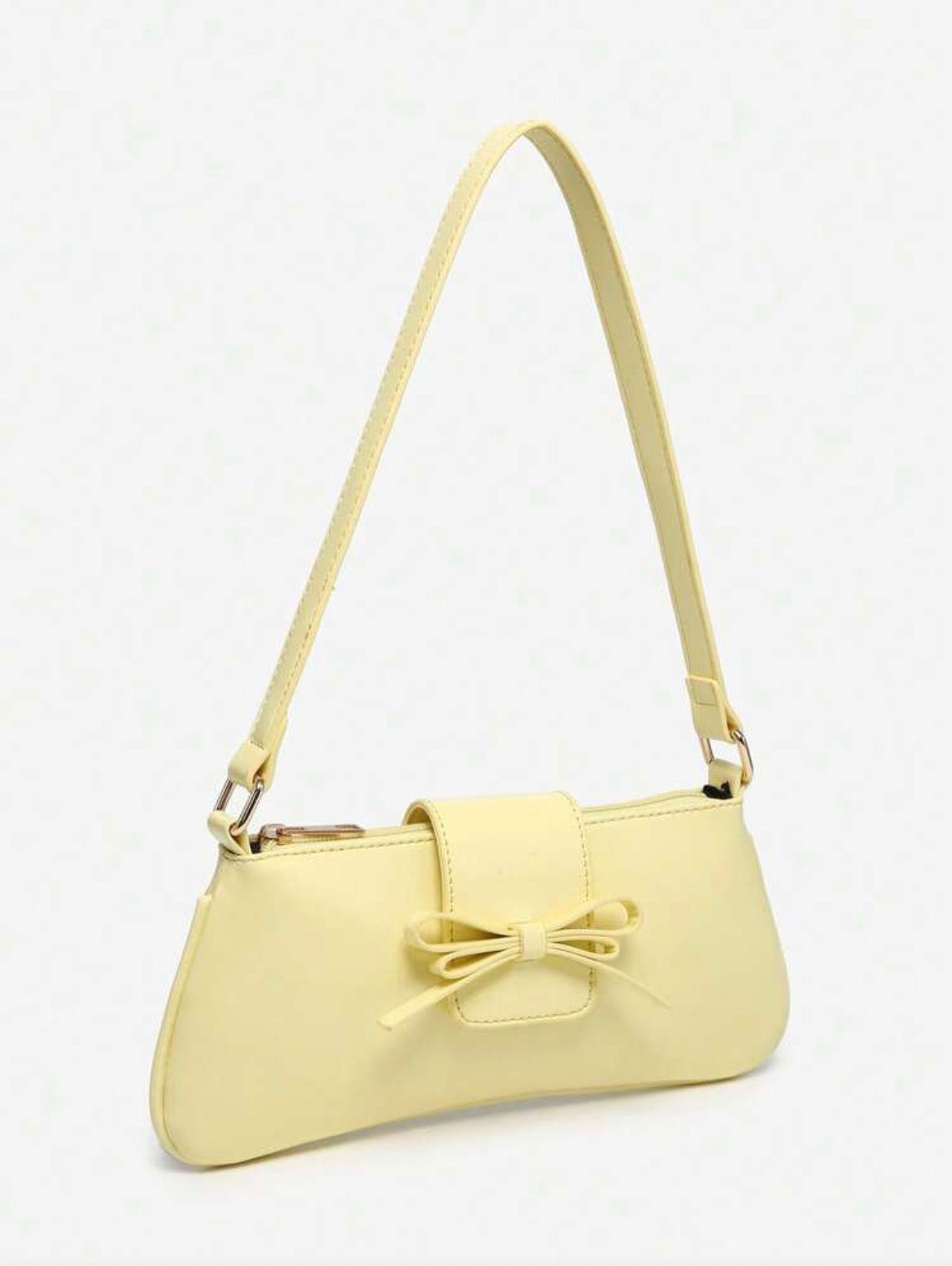 Bolso de mano amarillo
