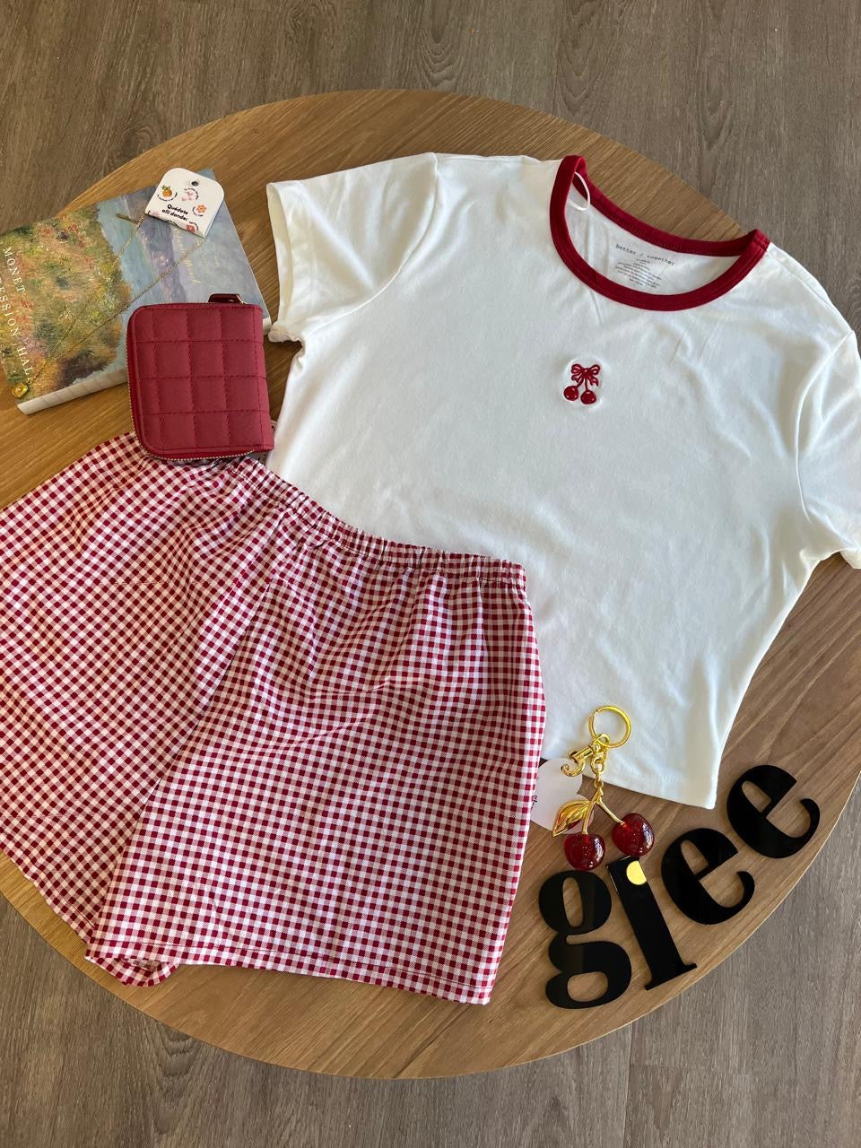 Conjunto cherry Girl J25RF010