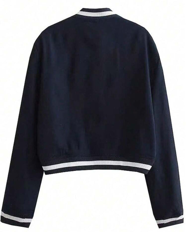 Chaqueta con bloque de color E25MH04