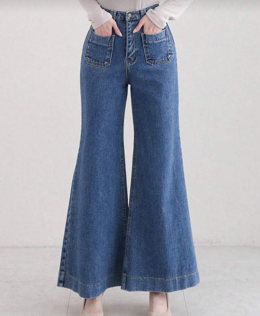 Pantalón de piernas acampanadas O25VX03