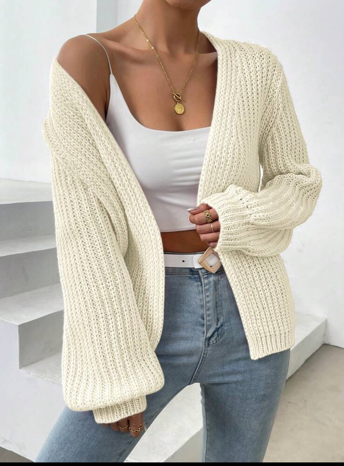 Tejido de magia cárdigan unicolor M25PD04