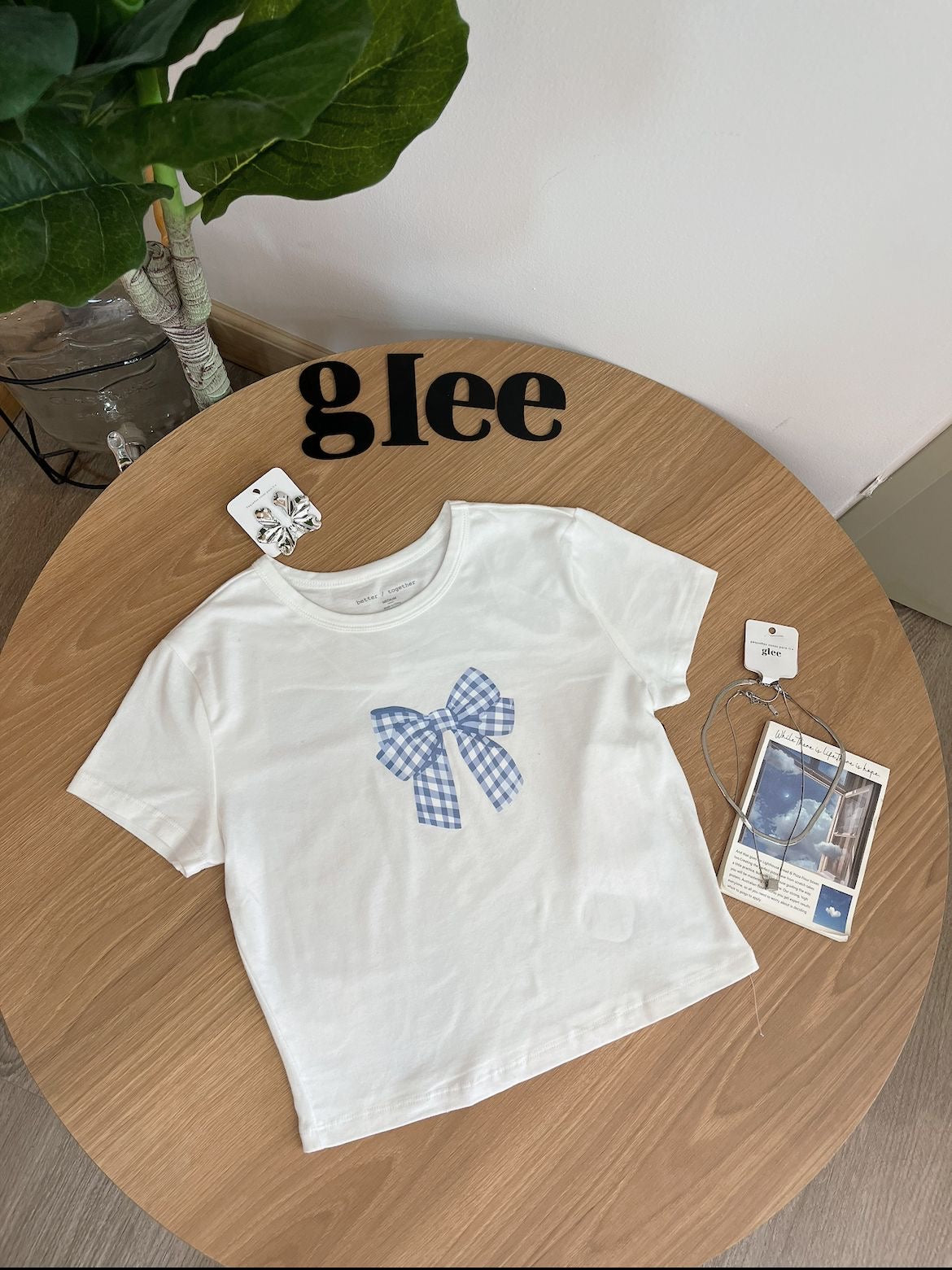 Camiseta de moño J25QZ01