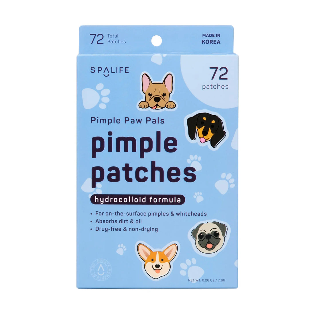 Parches hidrocoloides para el acné pimple paw pals J25QL03