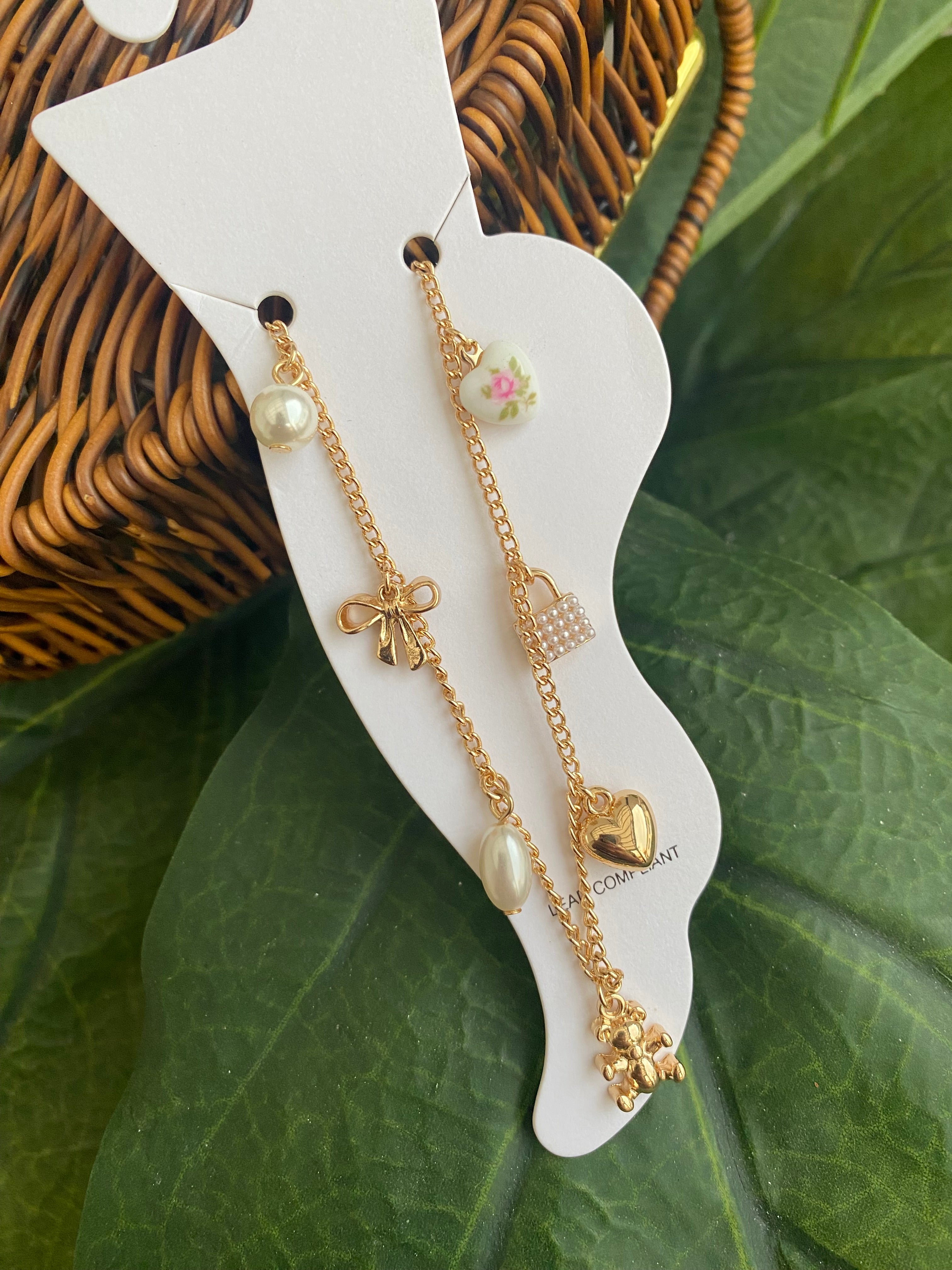 Tobillera dorada S25VF05