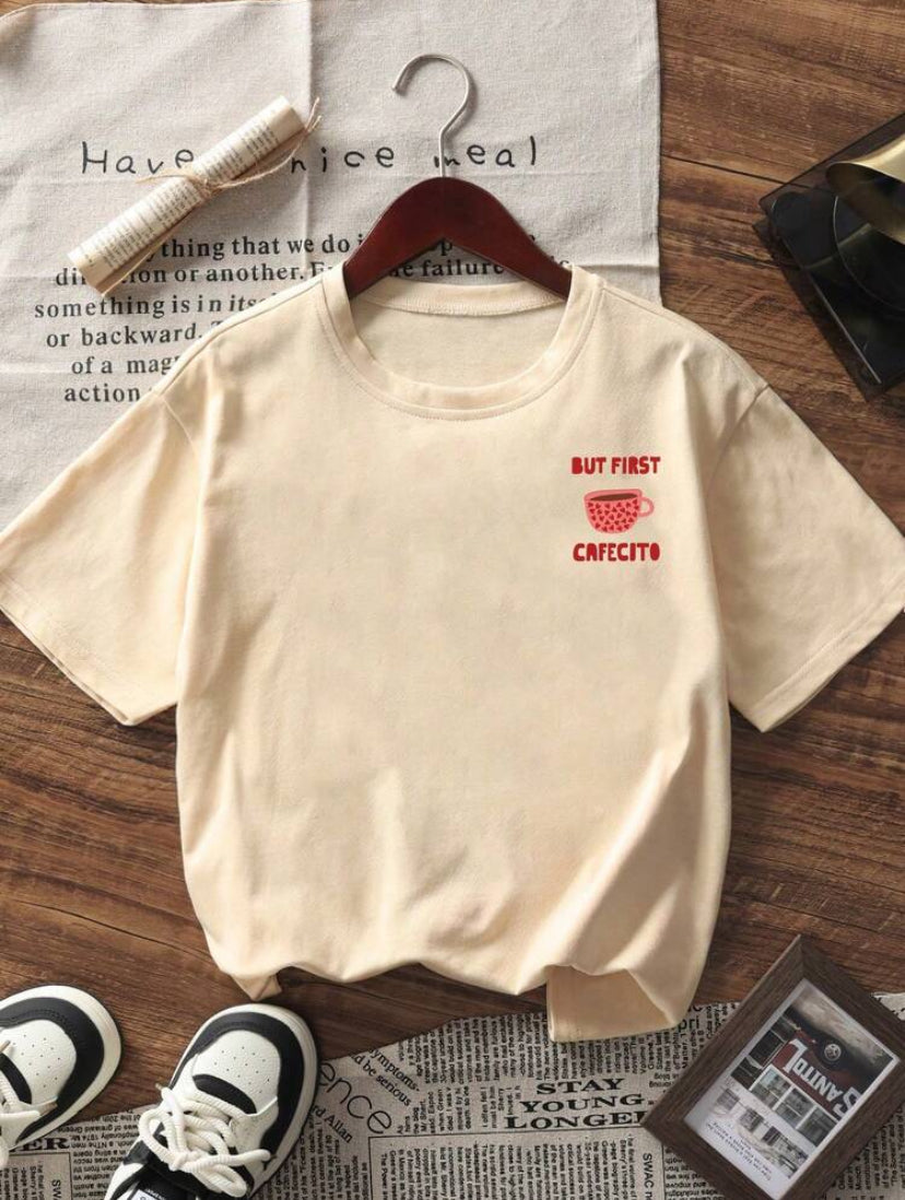 Playera holgada