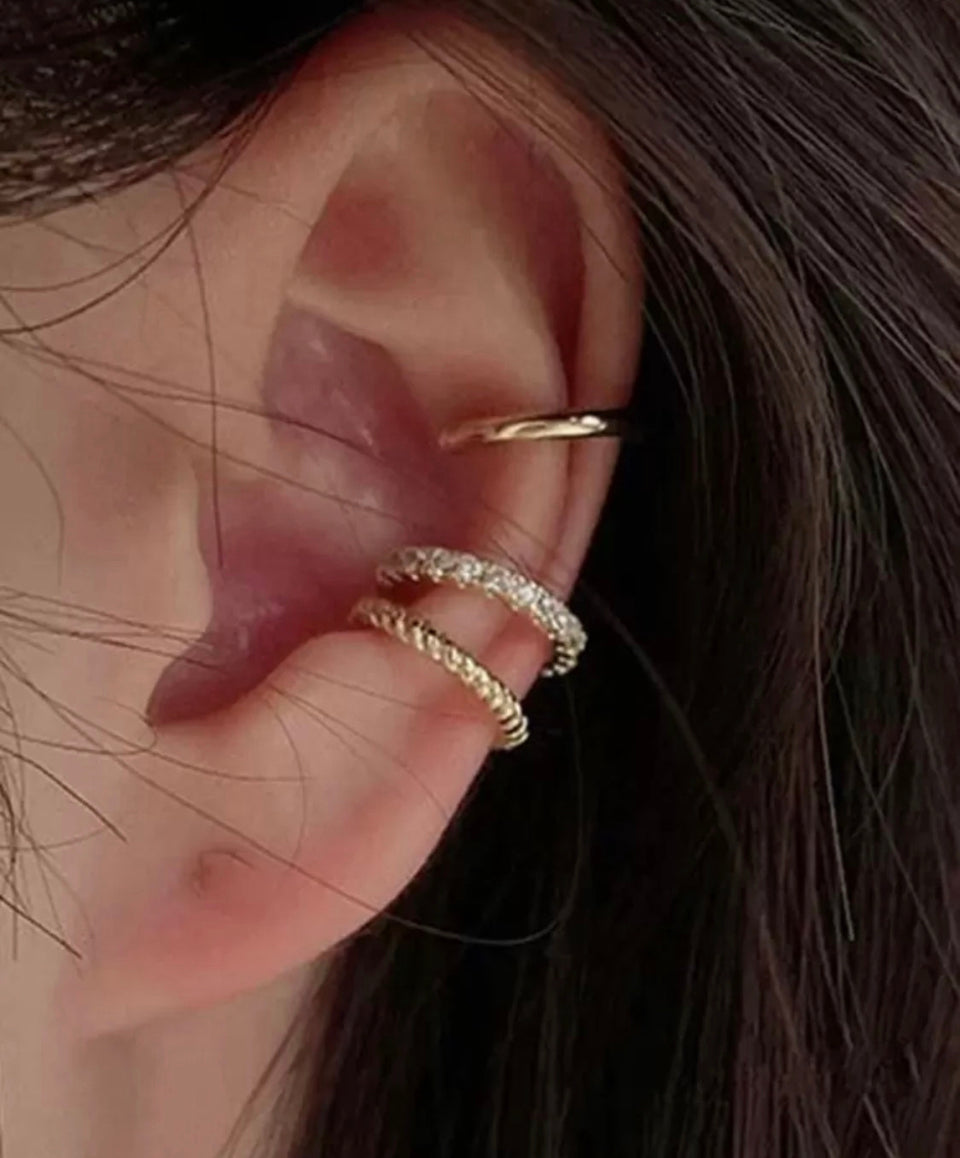 Destello Dorado Pendientes Z. F25NA04