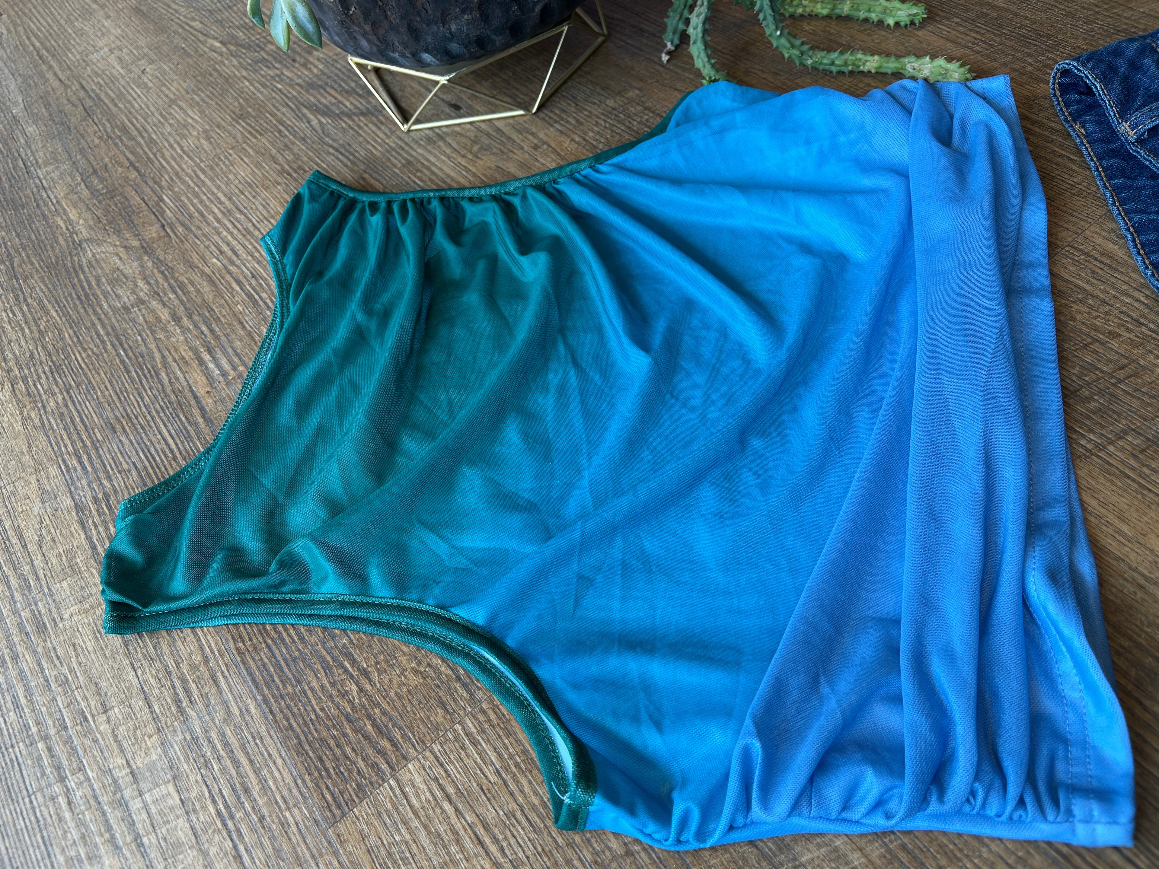 Cantos del mar blusa multicolor J25SU06