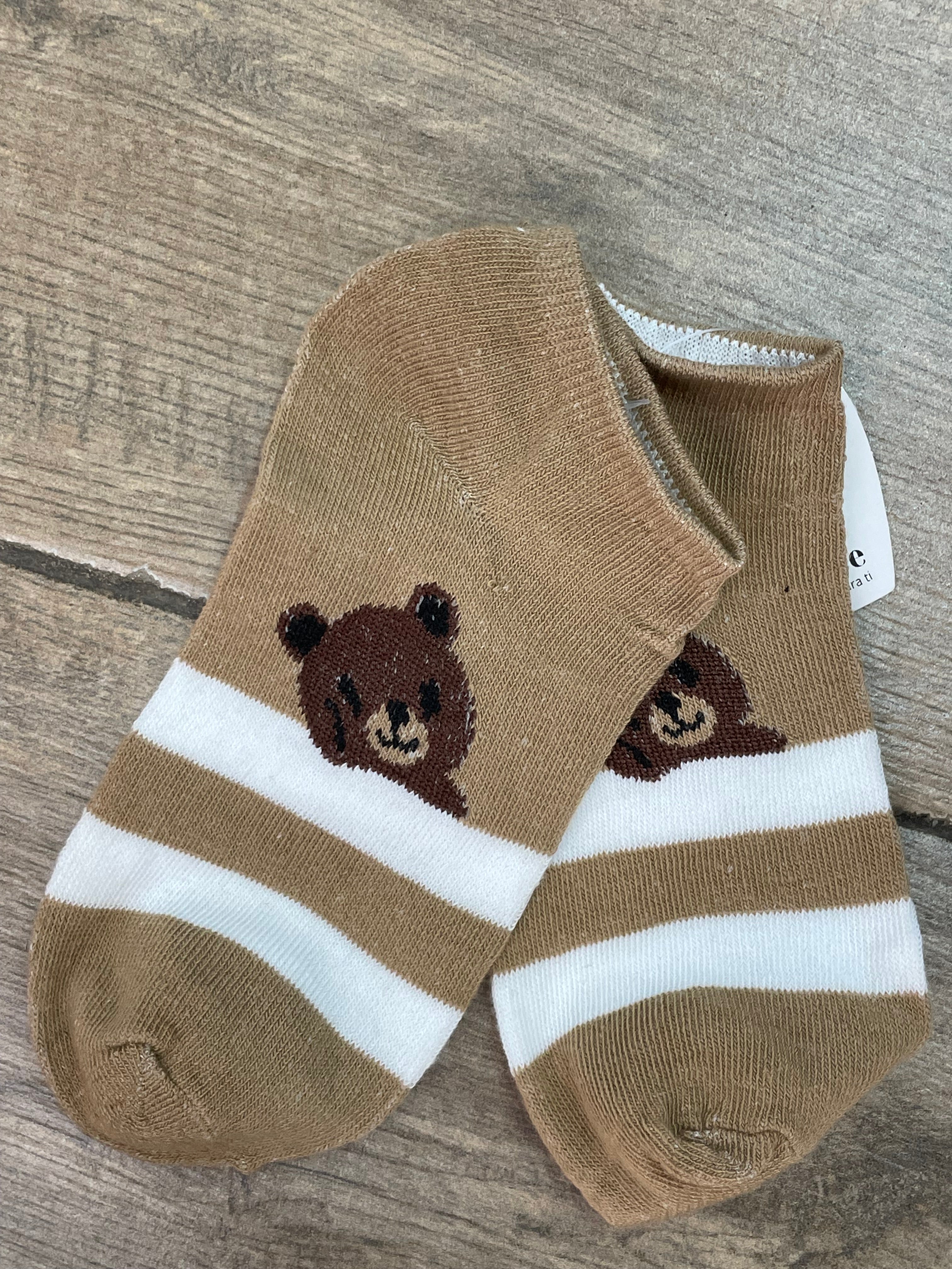 Calcetines Tobilleros De Oso. A25PD03