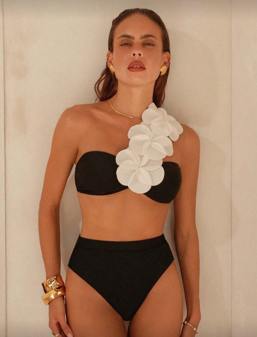 Conjunto de bikini floral F26XY01