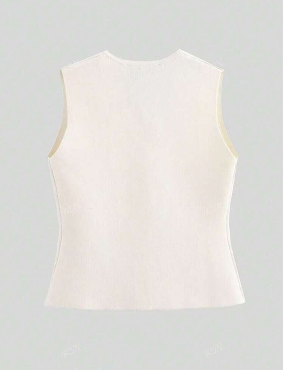 Coco elegante chaleco cuello V sin mangas M25PB06