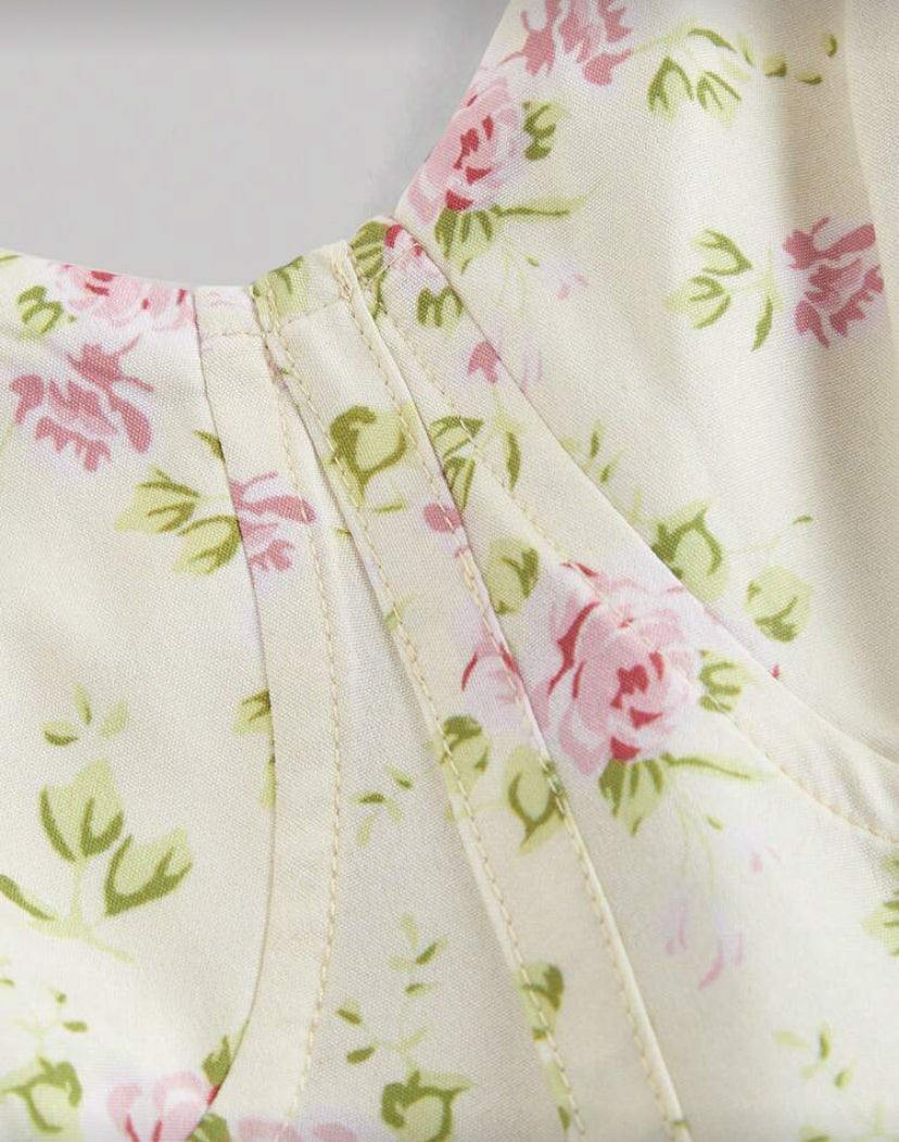 Vestido flor de miel E26XF08