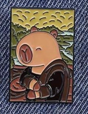 Broches de Capibara S25VI03
