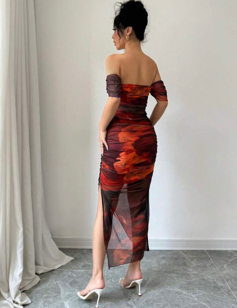 Vestido de lujo de noche M25ÑT03