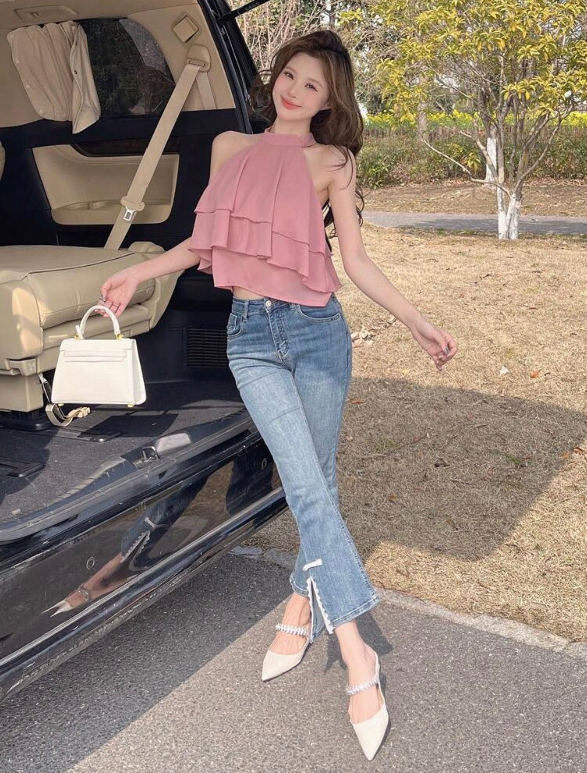 Blusa corta
