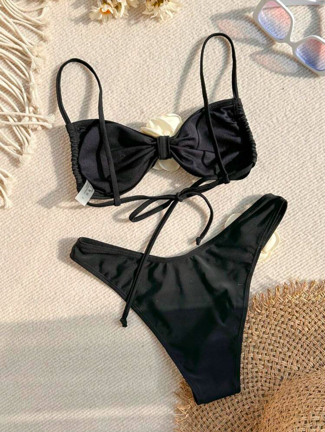 Flor 3D bikini de verano M25ÑY010