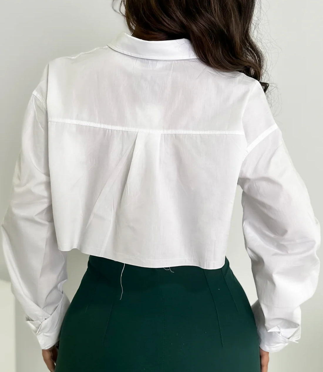 Camisa corta de manga larga J25SS09