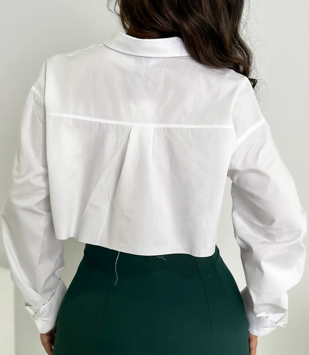 Camisa corta de manga larga J25SS09