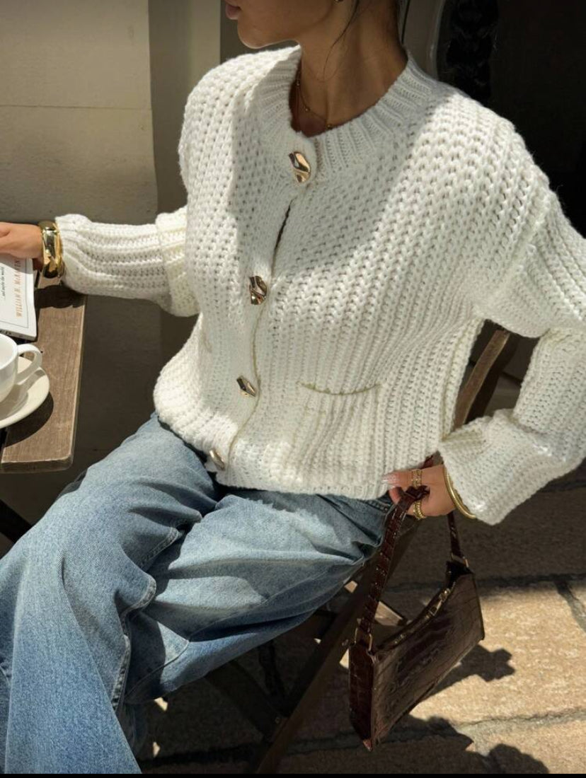 Cárdigan básico casual D25WW05