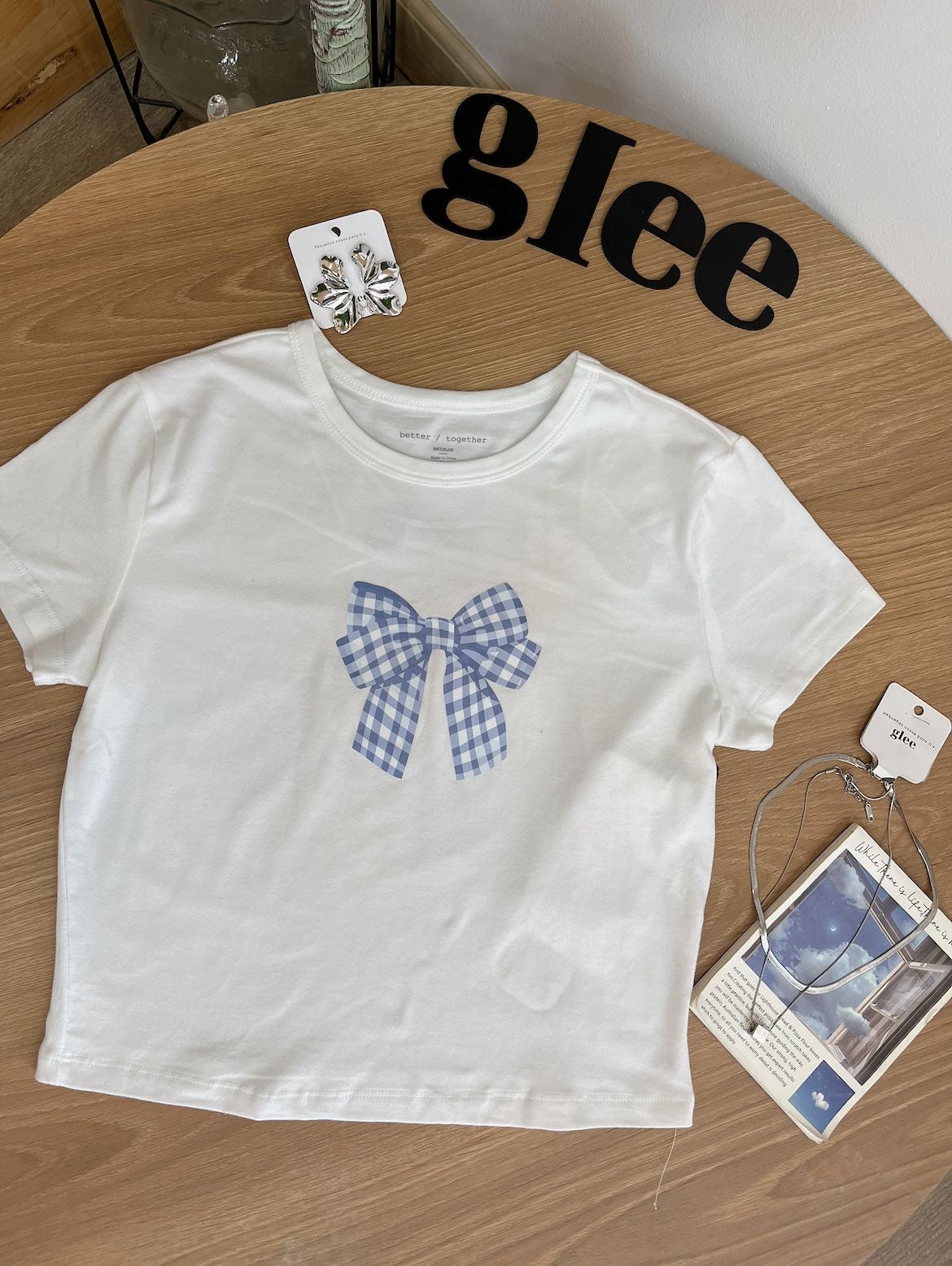 Camiseta de moño J25QZ01