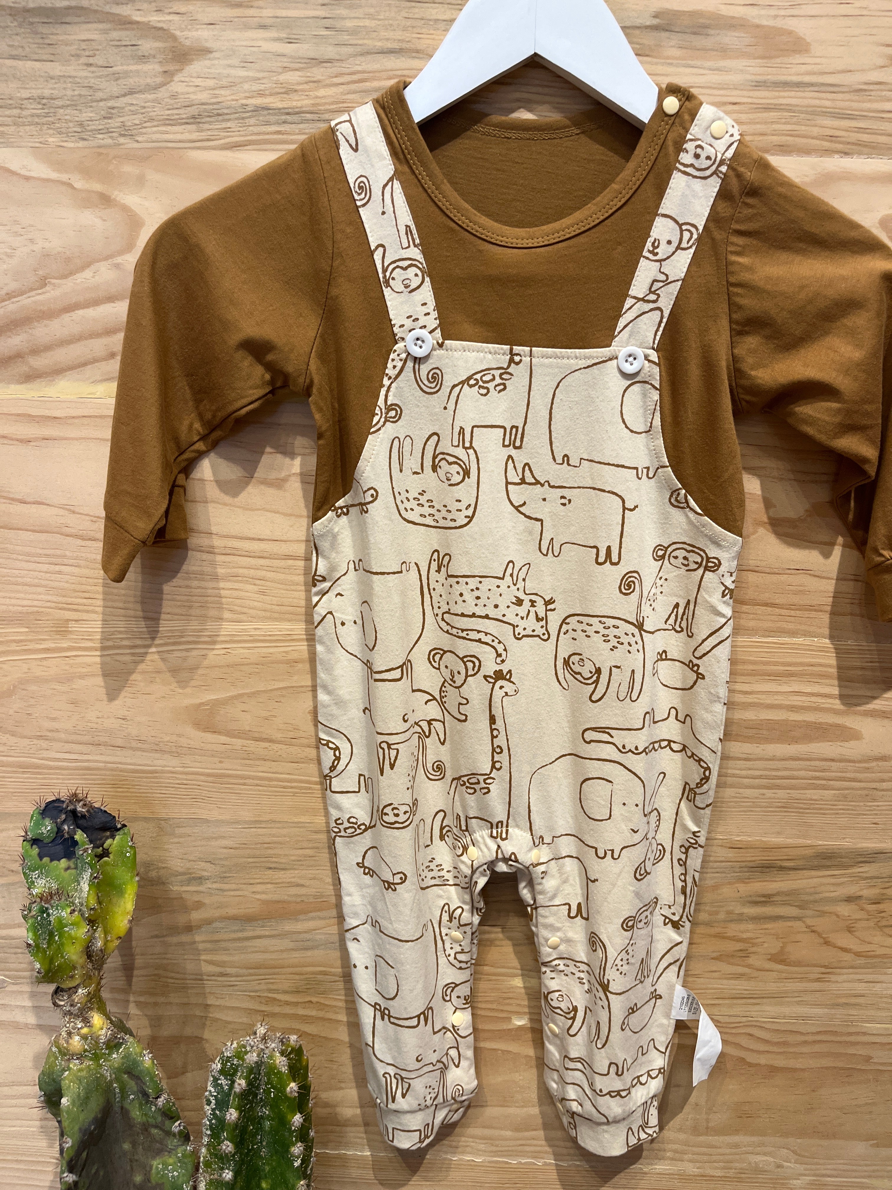 Niño mono con estampado de dibujos animados AG01 