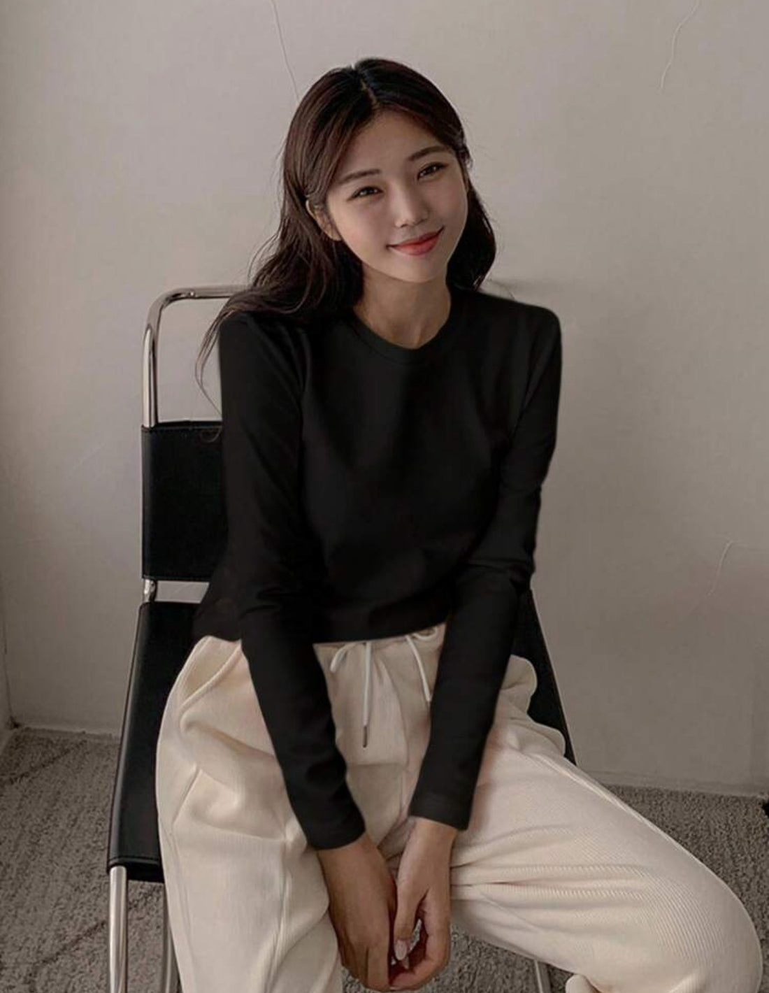 Sueter negro J25SR01