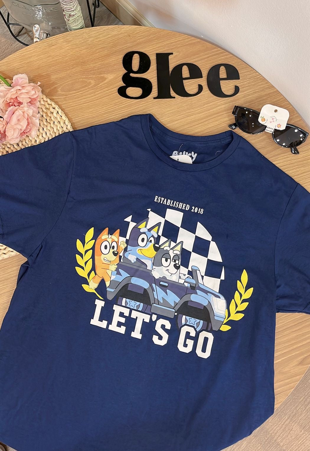 Camisa con estampado de Bluey J25QX01