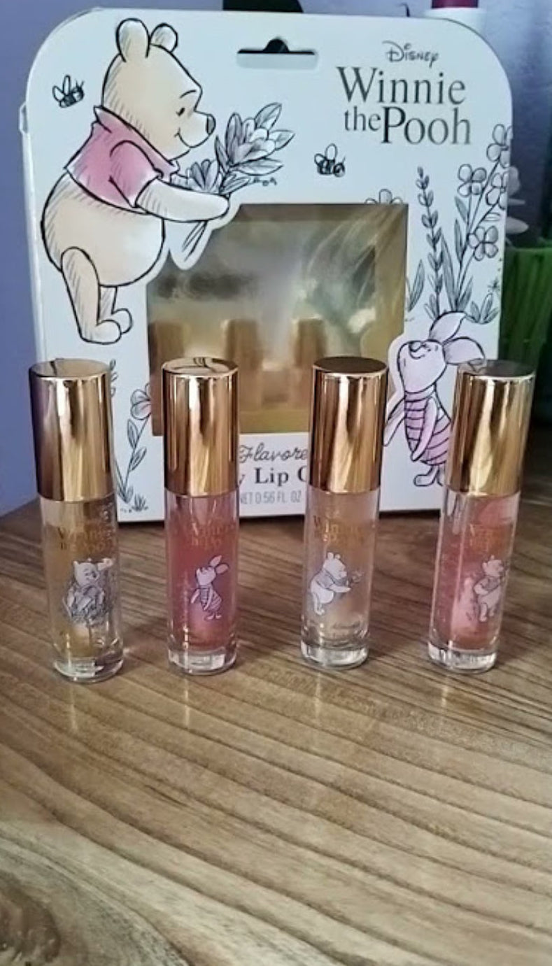 Set de aceites labiales con sabor a miel de Winnie the Pooh J25QM02
